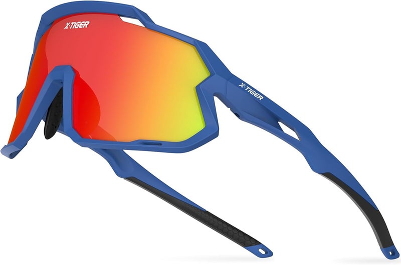 Xtiger Kids Sunglasses Polarized Youth Baseball Sunglasses for 8-14 boys girls UV400 Sports Softball Cycling Glasses - Image 1